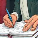 Hands practicing writing notes during a session